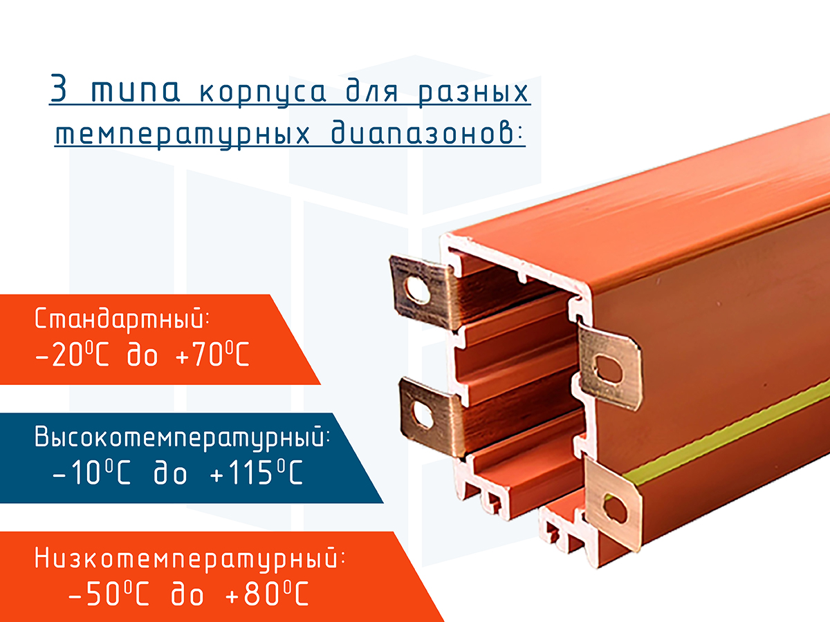 Закрытый троллейный шинопровод Троллейный шинопровод HFP Roywell