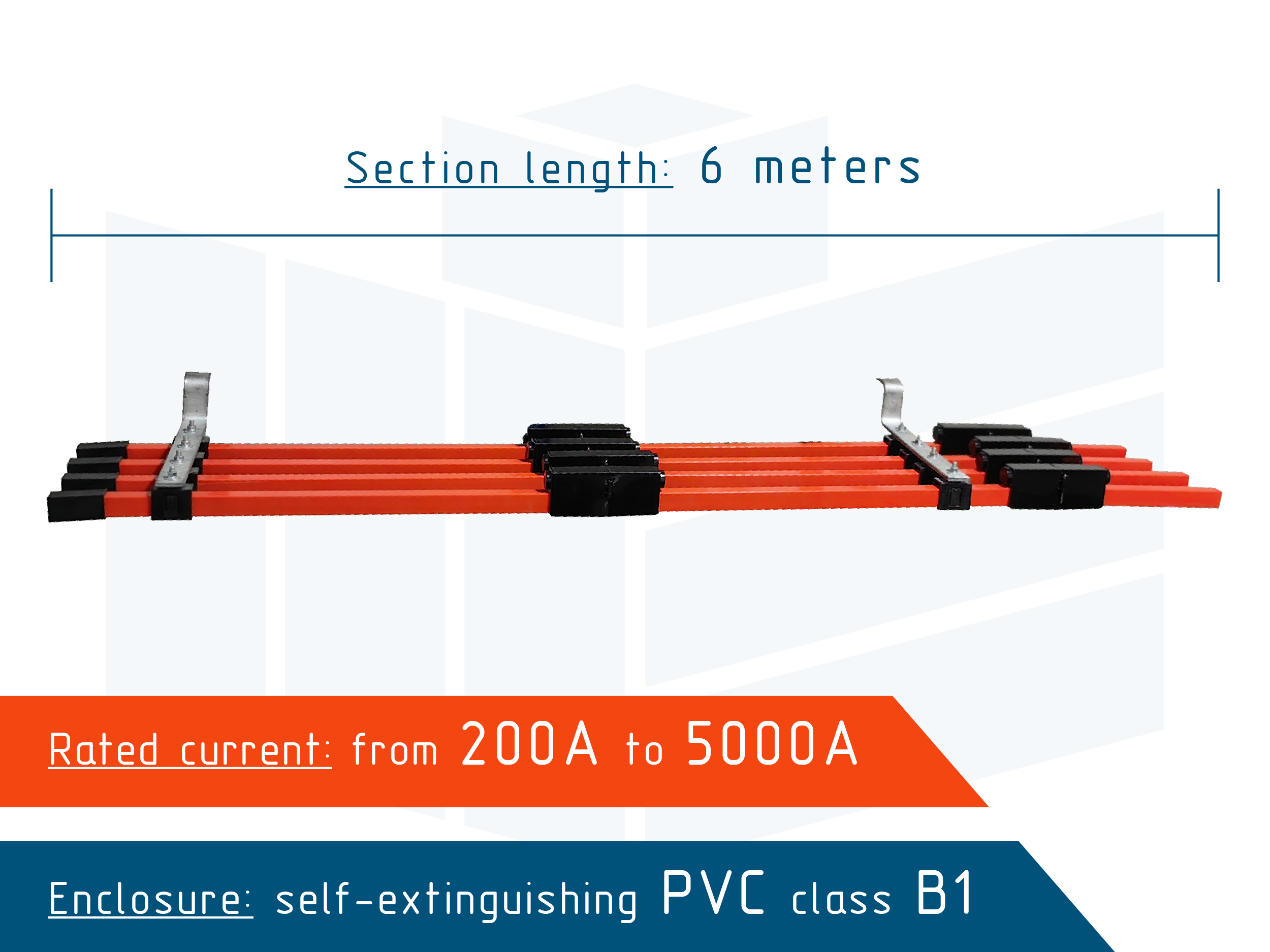 Monotrolley busbars Roywell
