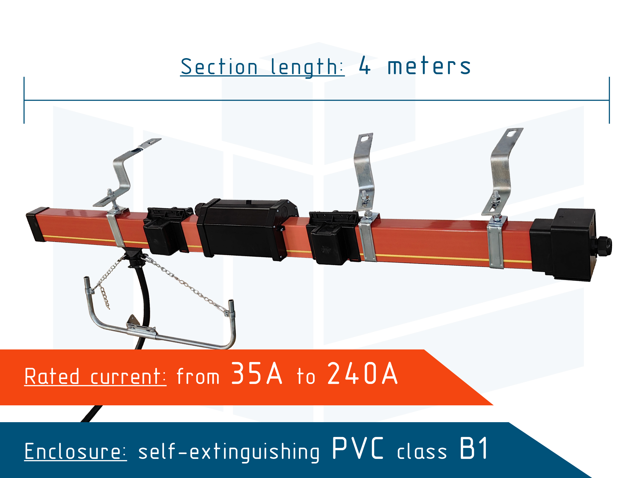 Trolley busbars Roywell
