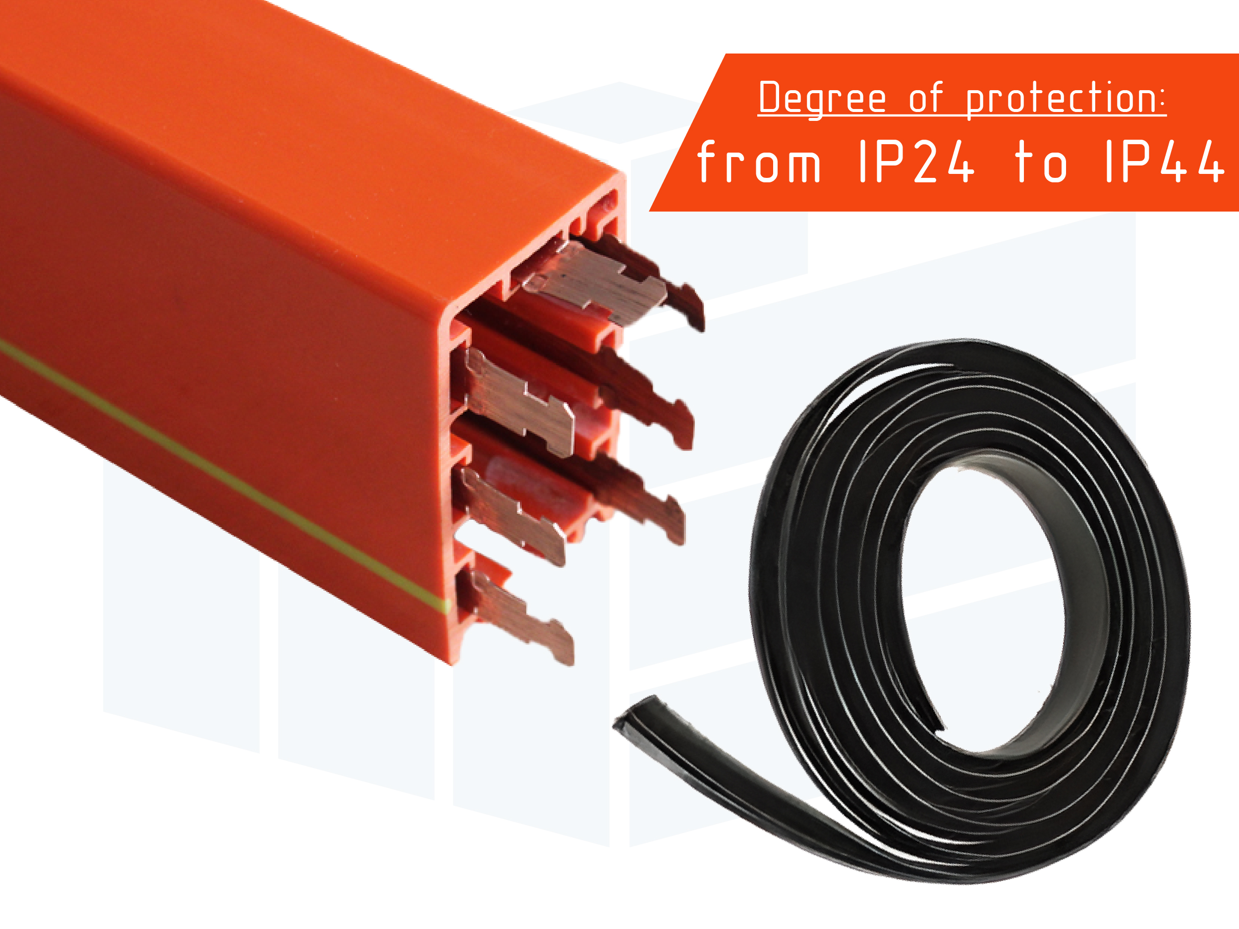 Trolley busbars Roywell