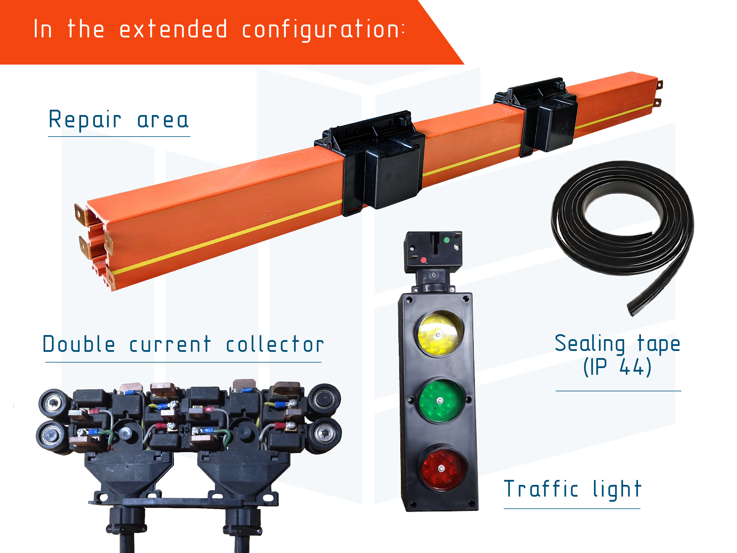 Trolley busbars Roywell